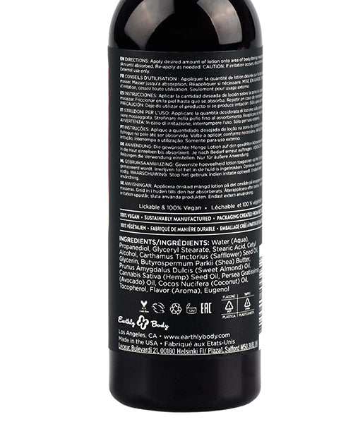 Earthly Body Earthly Body Hemp Seed by Night Edible Lotion - 2 oz Watermelon - Image 4