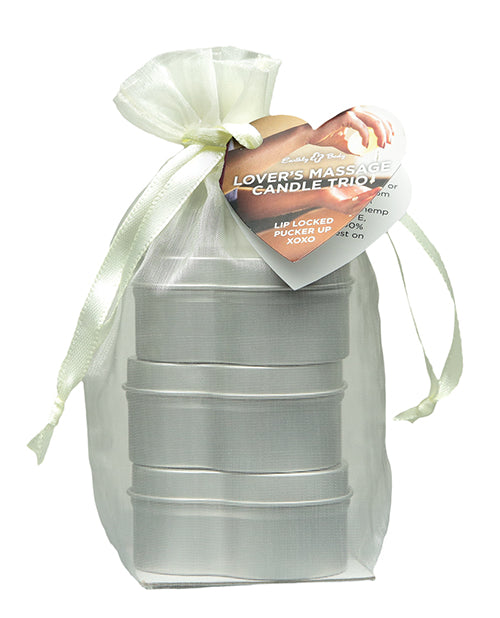 Earthly Body Earthly Body 2026 Valentines 3 in 1 Candle Trio Gift - 1.75 oz Asst. Scents