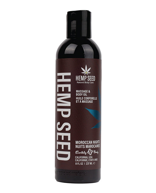 Earthly Body Massage & Body Oil - 8 oz Moroccan Nights