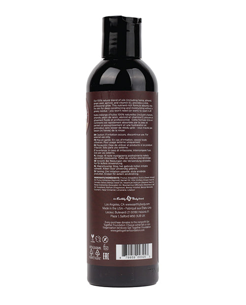 Earthly Body Massage & Body Oil - 8 oz Moroccan Nights