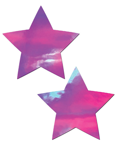 Pastease Premium Hologram Star - Pink O/S