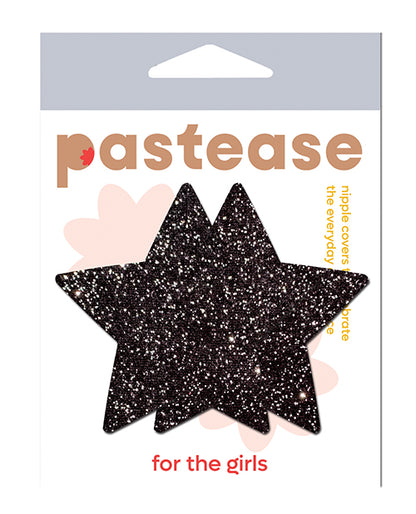 Pastease Glitter Star - Black O/S