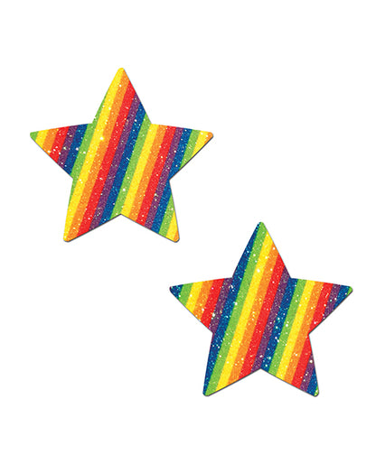 Pastease Glitter Star - Rainbow O/S