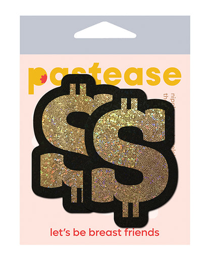 Pastease Glitter Dollar Sign - Gold O/S