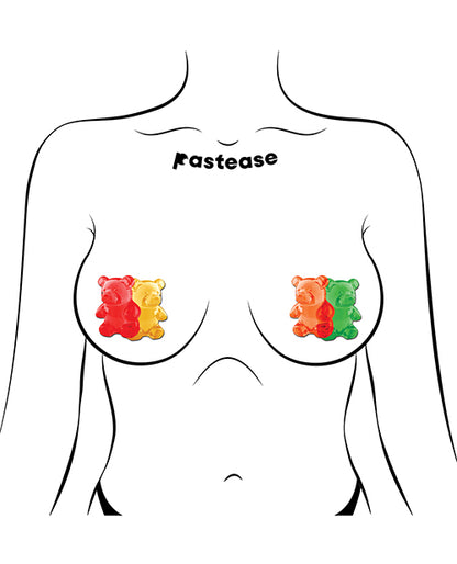 Pastease Gummy Bears - Multi-Color O/S