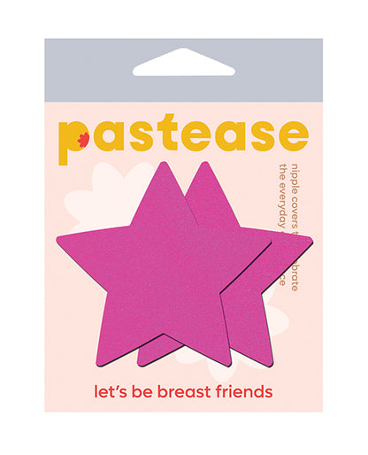 Pastease Pastease Basic Star Black Light Reactive - Neon Pink O/S - Image 5