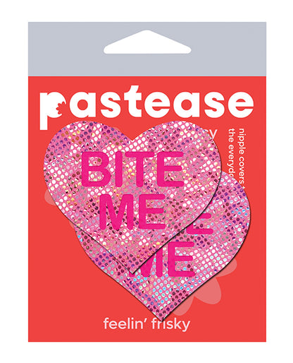 Pastease Bite Me Heart - Pink/Red O/S