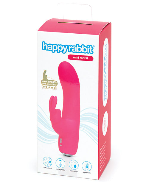 Happy Rabbit Mini Rabbit Rechargeable - Pink