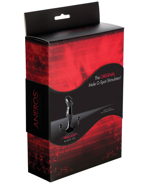 Aneros Progasm Classic Prostate Stimulator - Black Ice