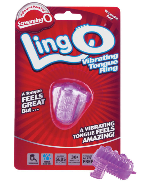 Screaming O LingO Vibrating Tongue Ring