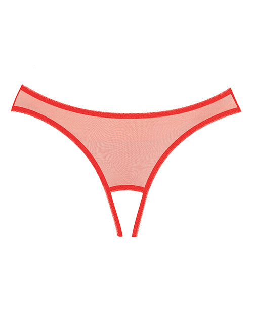 Adore Expose Panty Red O/S