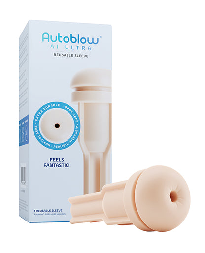Autoblow AI Ultra Anus Sleeve - Beige