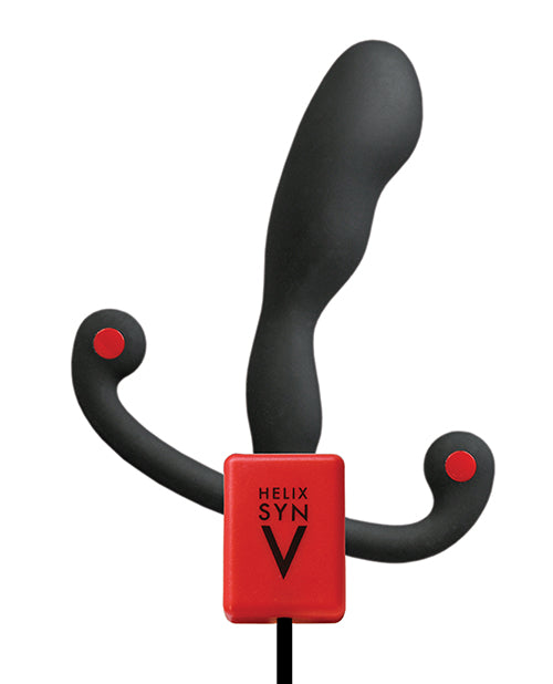 Aneros Vibrating Helix Syn V Prostate Massager- Black