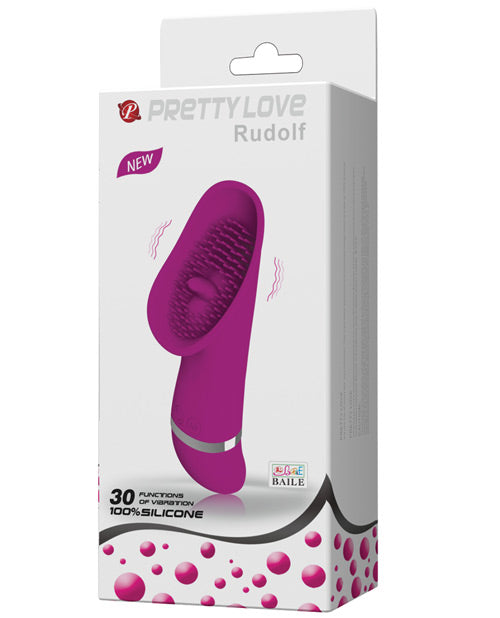 Pretty Love Rudolf Licker 30 Function Vibrator - Fuchsia