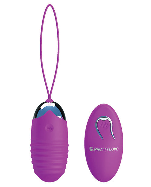Pretty Love Jessica 12 Functions Egg Vibrator - Fuchsia