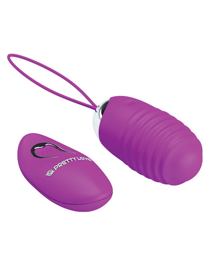 Pretty Love Jessica 12 Functions Egg Vibrator - Fuchsia