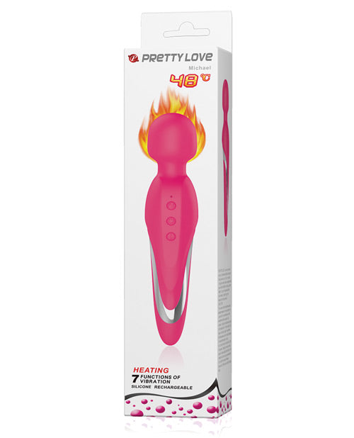 Pretty Love Michael Heating Body Wand - Pink