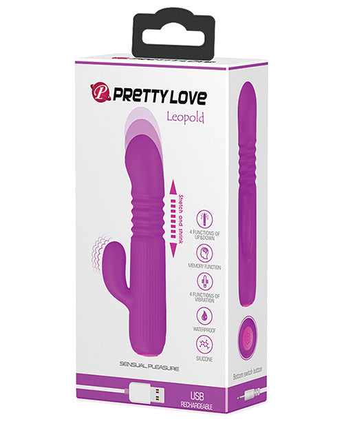 Pretty Love Leopold Mini Thruster Vibe - Fuchsia