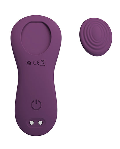 Pretty Love Mane Magnetic App-Controlled Panty Vibe - Purple