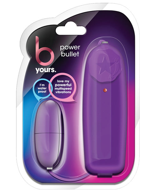 Blush B Yours Power Bullet - Plum