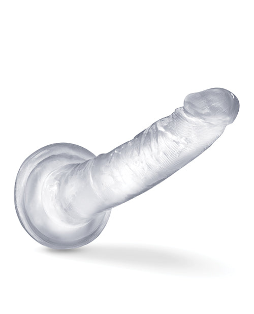 Blush B Yours Plus 7" Lust n' Thrust Dildo - Clear