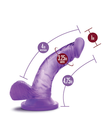 Blush Naturally Yours 4" Mini Cock - Purple