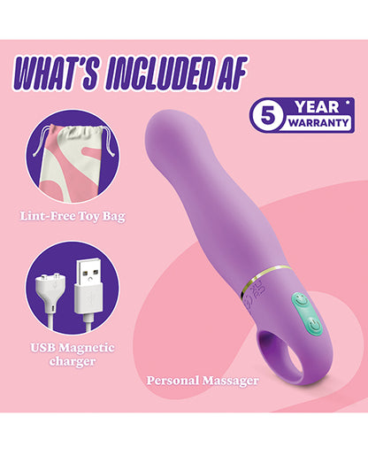 Aria - Exciting AF 2.0 - Rechargeable Vibe - Indigo