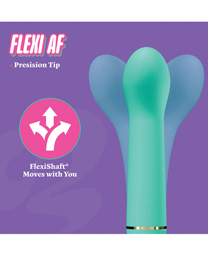 Aria - Flirty AF 2.0 - Rechargeable Vibe - Teal