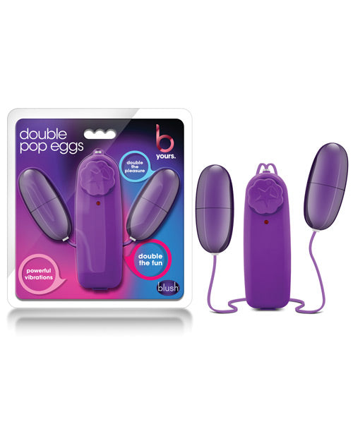 Blush B Yours Double Pop Eggs - Plum