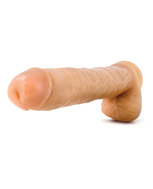 Blush Hung Rider Bruno 12" Dildo w/Suction Cup - Flesh