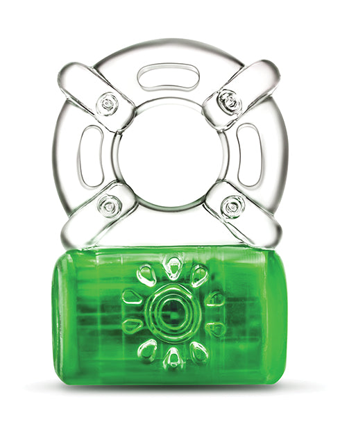 Blush Play With Me - Pleaser Rechargeable C-Ring - Neon Green