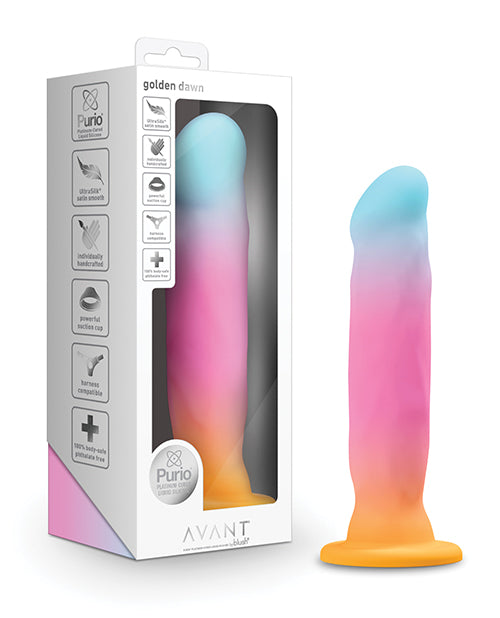 Blush Avant - Golden Dawn - Artisan Silicone Dildo