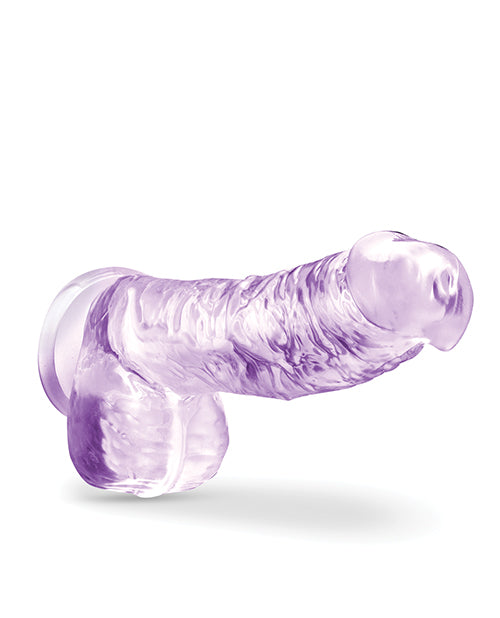 Blush Naturally Yours 6" Crystalline Dildo - Amethyst