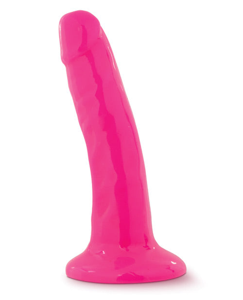 Blush Neo 5.5" Dual Density Cock - Neon Pink