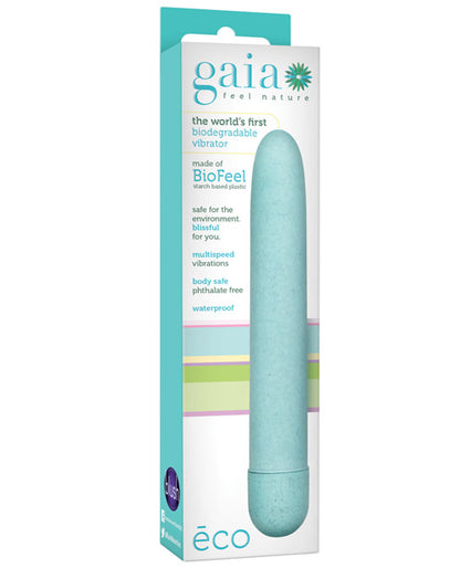 Gaia Blush Gaia Biodegradable Vibrator Eco - Aqua
