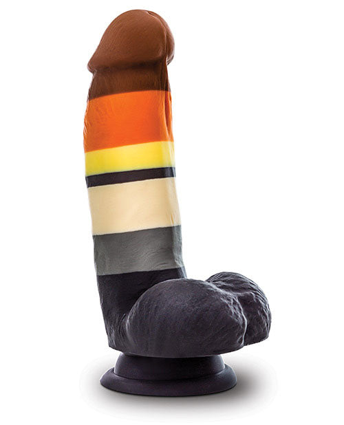 Blush Avant P9 Bear Pride Dildo - Multi Color