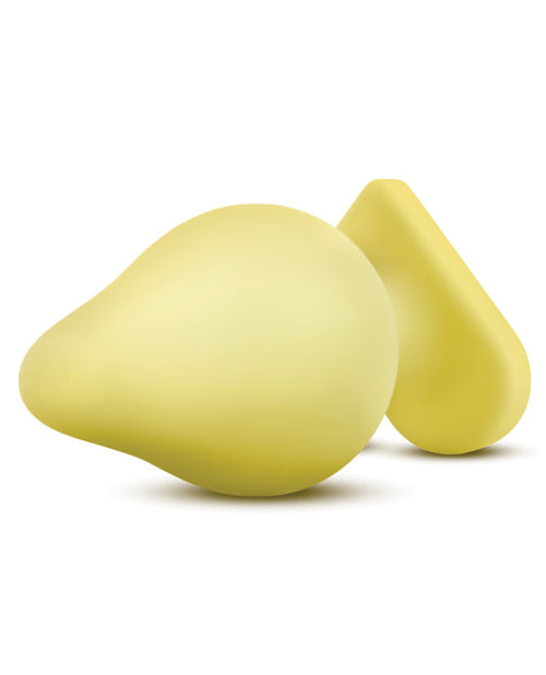 Blush Play With Me Naughty Candy Heart Spank Me Plug - Yellow