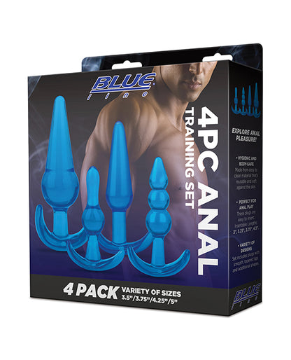Blue Line Blue Line C & B 4 pc Anal Training Set - Jelly Blue - Image 7