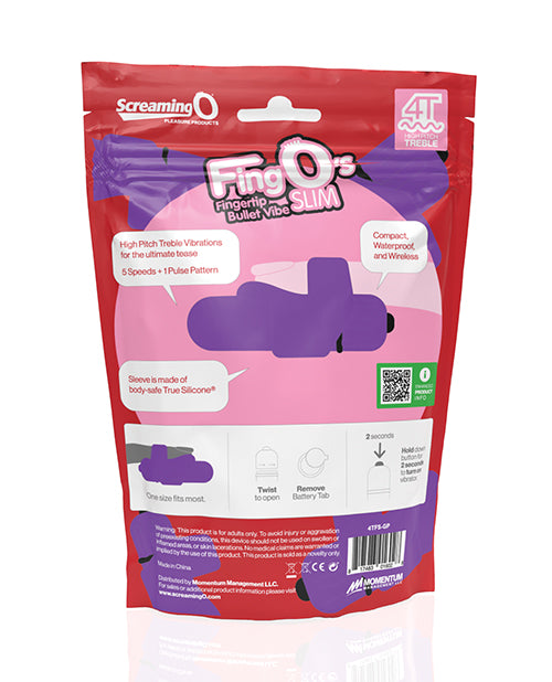 Screaming O Screaming O 4T FingO Slim - Grape - Image 5