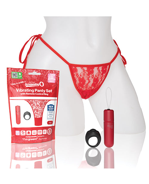 Screaming O Screaming O My Secret 4T Panty Vibe w/Remote - Red - Image 9