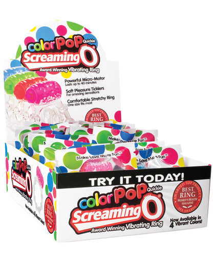 Screaming O Color Pop Quickie - Asstd. Colors Box of 24