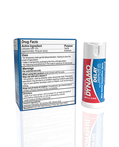 Screaming O Dynamo Delay to Go Male Genital Desensitizer - .088 oz