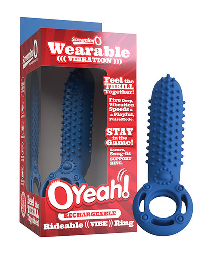 Screaming O Rechargeable O Yeah Silicone - Blue
