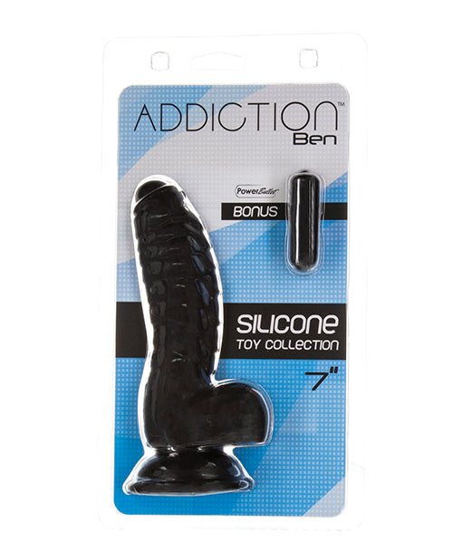 Addiction Ben 7" Dildo - Black