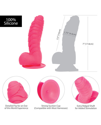 Addiction Addiction Tom 7" Dildo - Hot Pink - Image 5
