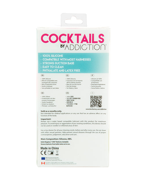 Addiction Cocktails 5.5" Dong - Purple Cosmo