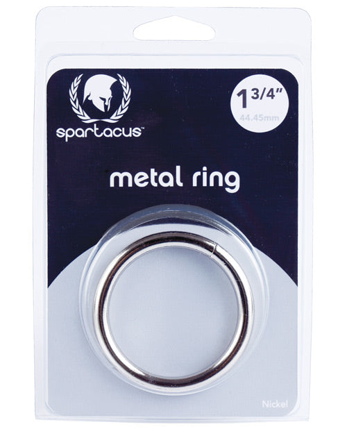 Spartacus 1.75" Nickel Cock Ring