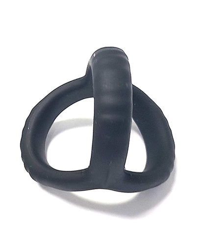 Spartacus Liquid Silicone Ball Divider - Black