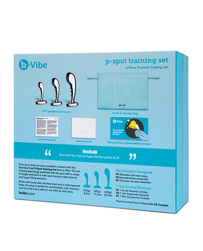 Stainless Steel P-Spot Training Set