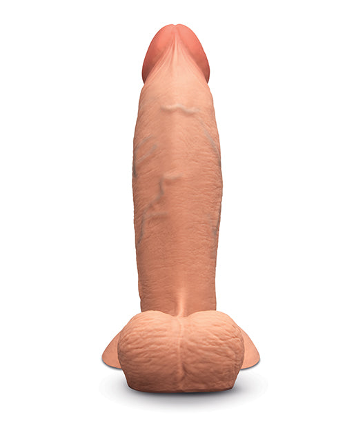 b-Vibe Slipskin 8" Girthy - Mocha